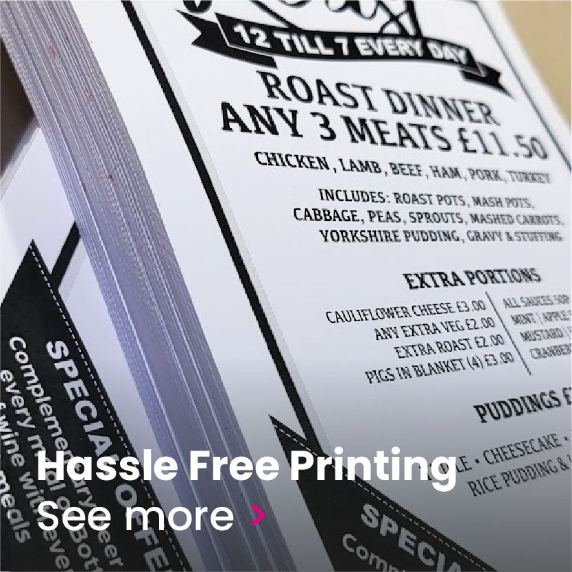 Hassle free Sustainable printing. delivering all your marketing printing to merseyside business